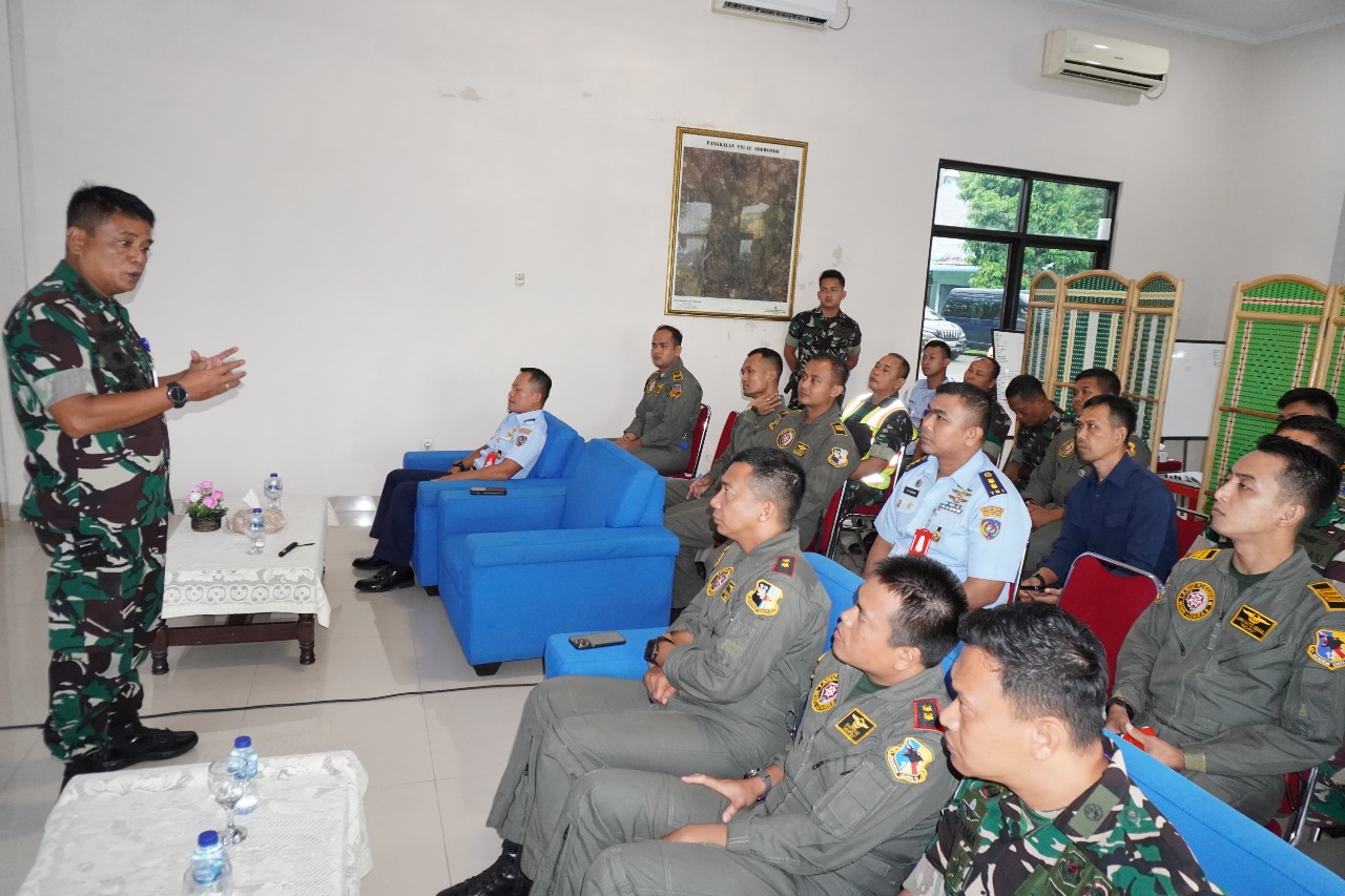 Danlanud Soewondo Sampaikan Arahan.