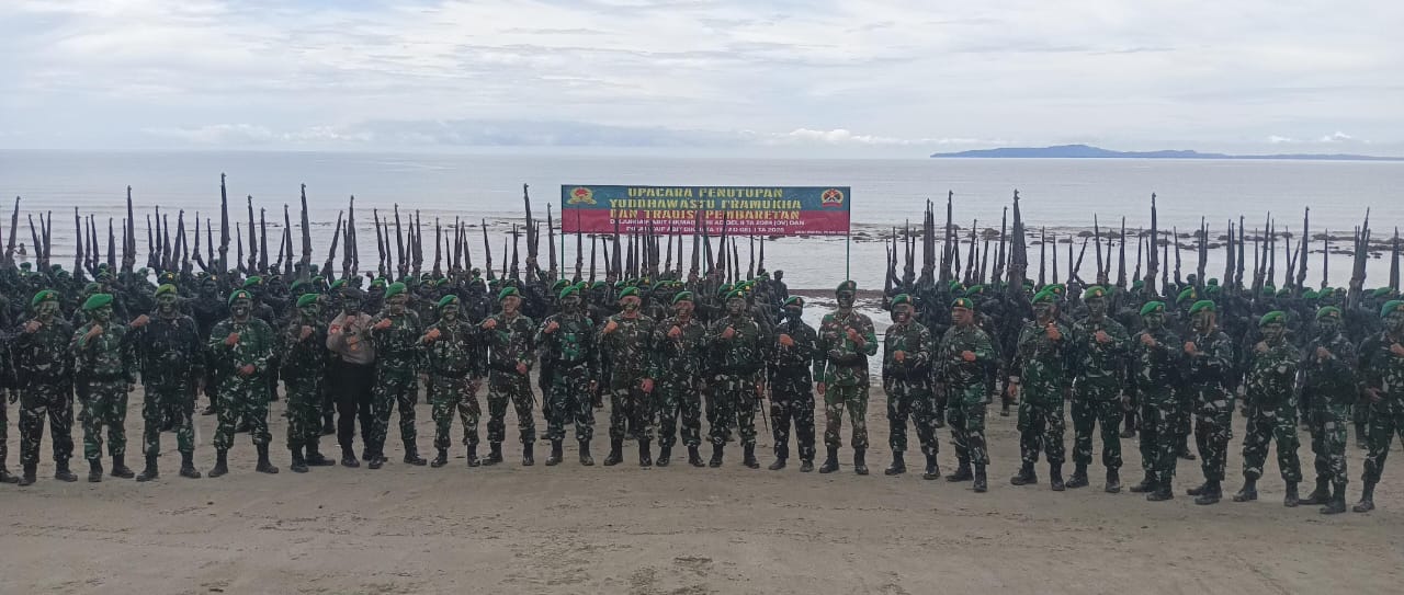 Sebanyak 393 Prajurit Infanteri Dikukuhkan