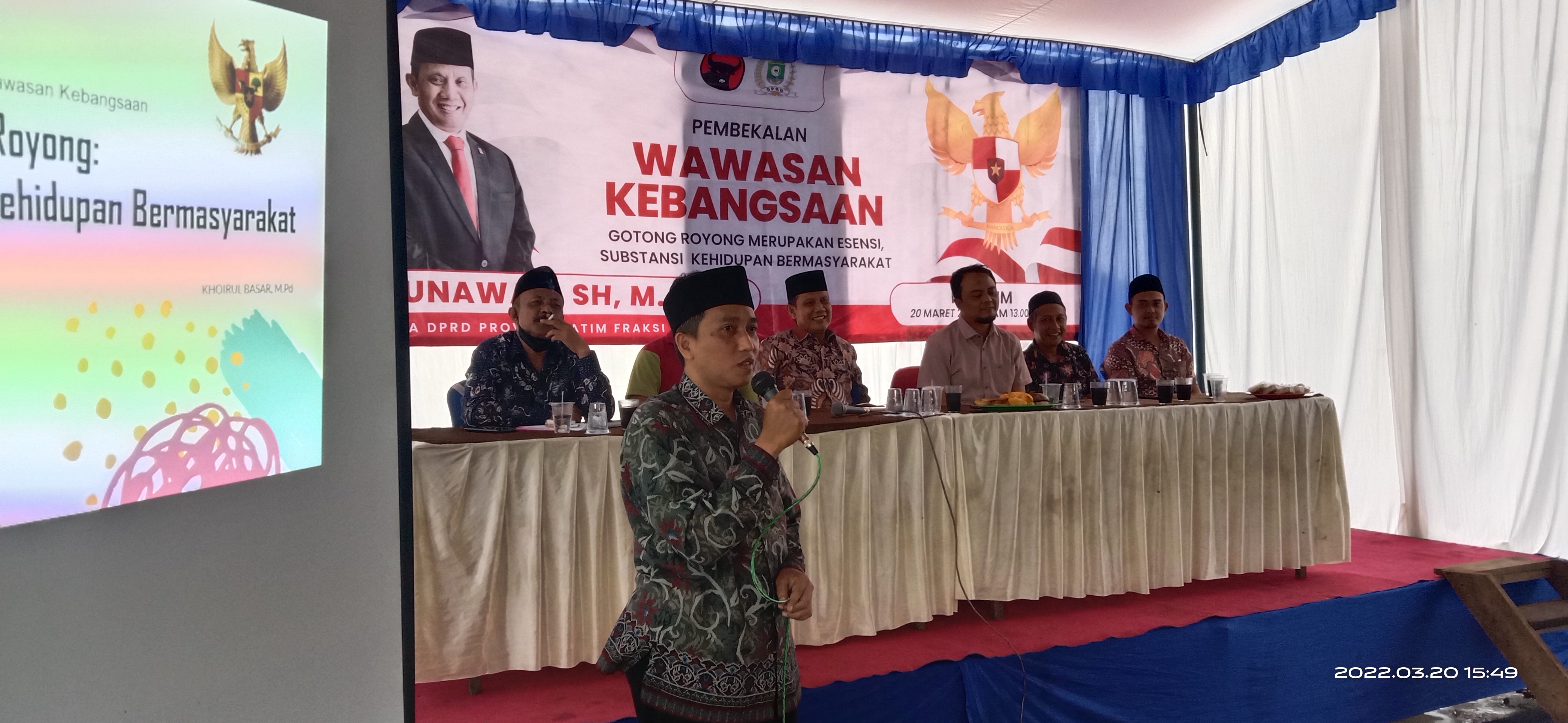 Khairul Basar, pemateri kedua Wasbang
