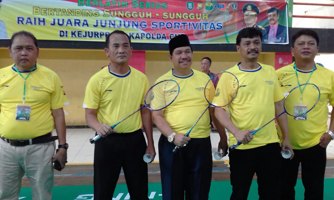 Kejurprov PBSI dan Kapolda Cup ke-IV se-Sumatera Resmi Di Mulai 