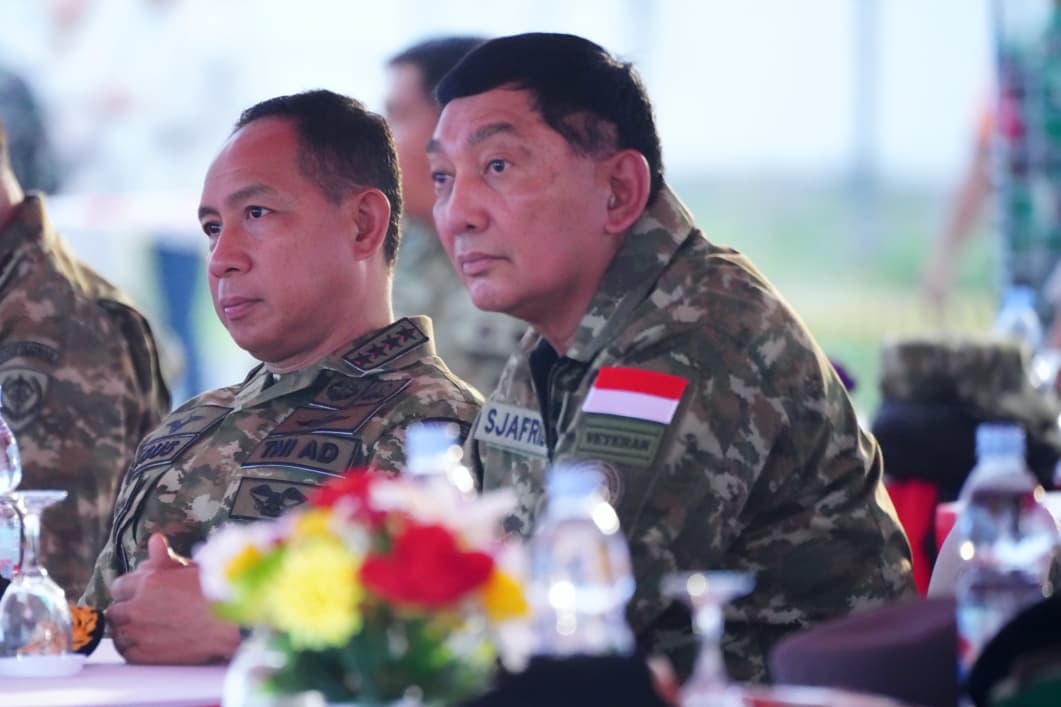 Menhan didampingi Panglima TNI