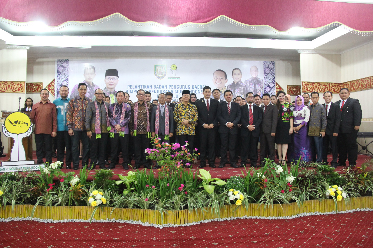 Pelantikan Pengurus Hipmi Provinsi Bengkulu