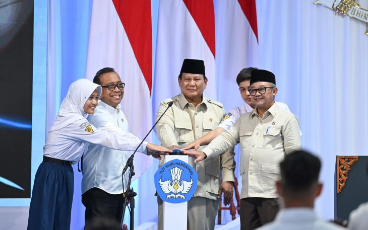 Presiden Prabowo Luncurkan Digitalisasi Pembelajaran 288 Ribu Sekolah