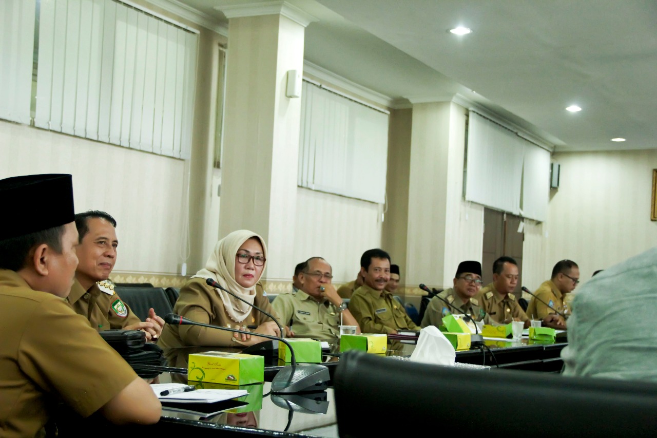 Rapat terbatas di Pemprov Bengkulu 
