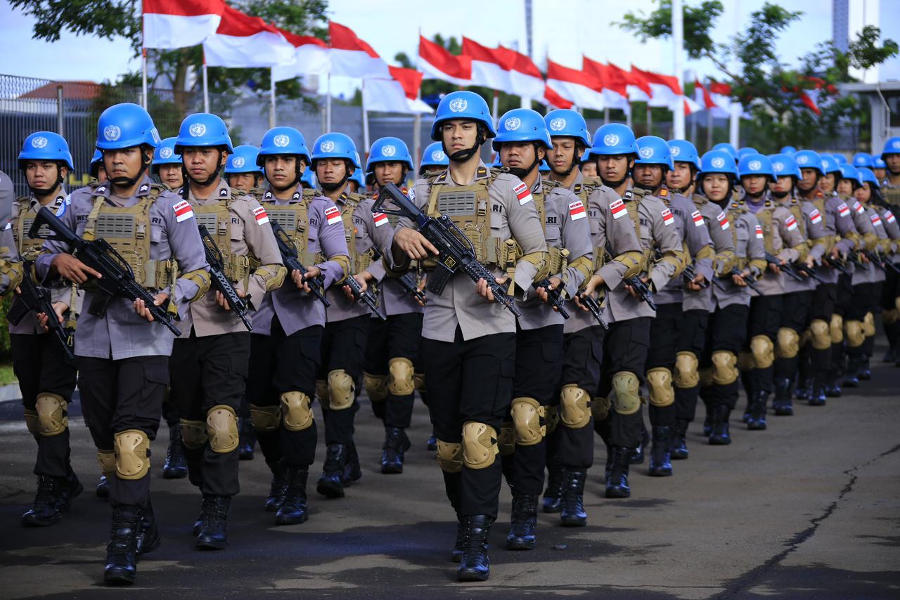 Latpragas Satgas FPU 7 MINUSCA Resmi Dimulai