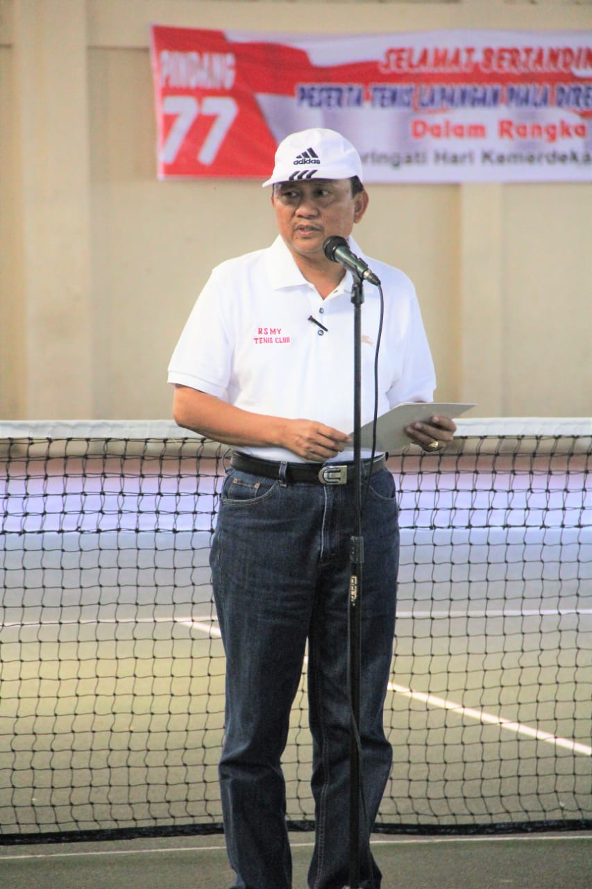  Turnamen-Asisten I Hamka Sabri menyampaikan kata sambutan dan arahan Gubernur Bengkulu.