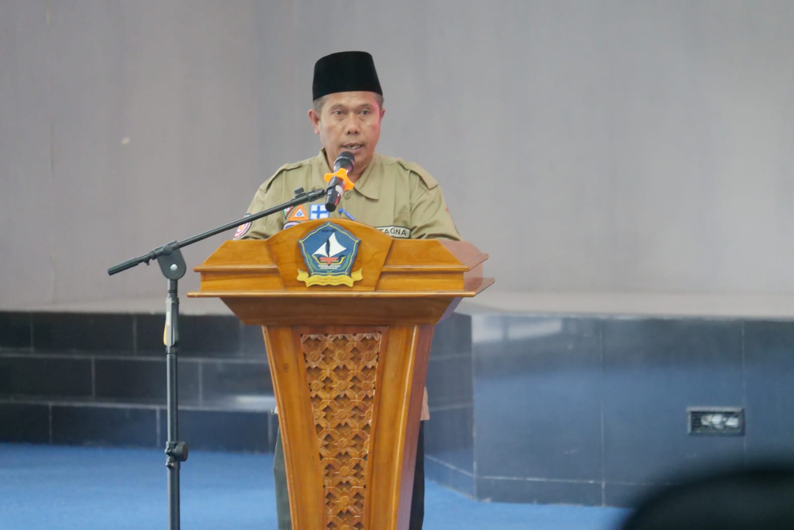 Kepala dinas sosial kabupaten Bintan Samsul