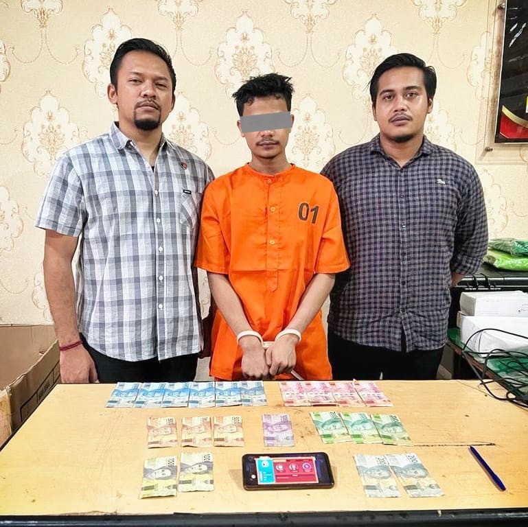 tersangka dan barang bukti