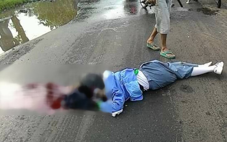 Ristin, korban kecelakaan maut tabrak lari