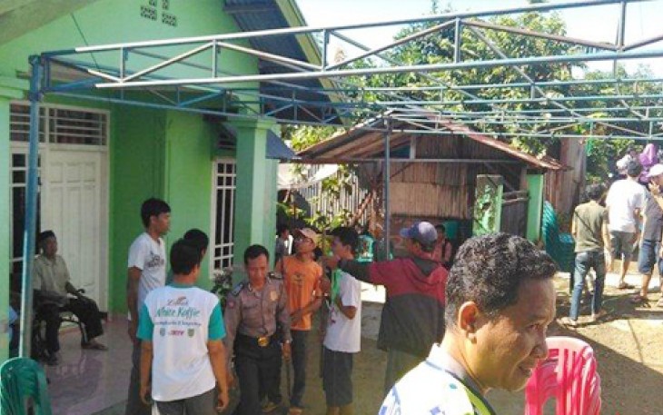 Rumah duka di Kelurahan Sukamerindu Kecamatan Teluk Segara (Foto:bengkulunews.co.id)