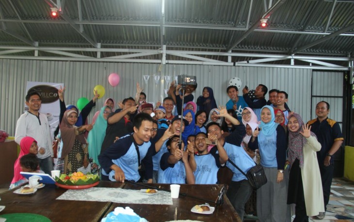 Syukuran HUT ke 1 Komunitas Blogger Bengkulu (Bobe), Minggu (30/7).