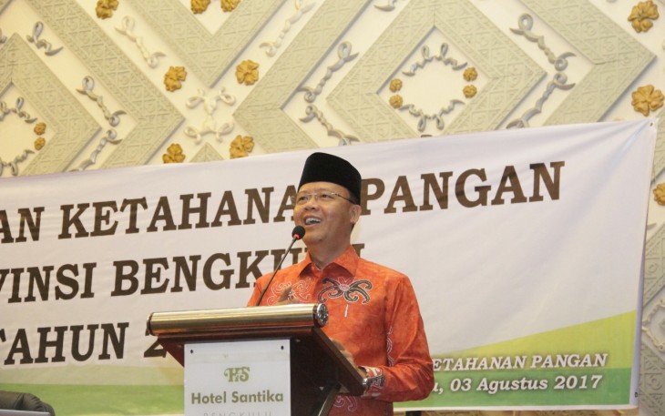 Rapat Koordinasi Dewan Ketahanan Pangan Provinsi Bengkulu.