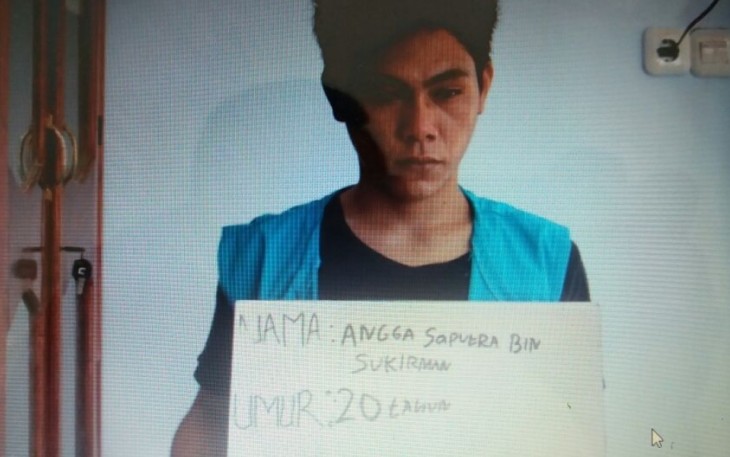 Tahanan yang kabur saat diamankan
