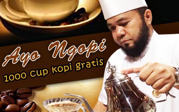 Ngopi Gratis Pembukaan Karnaval Batik Internasional