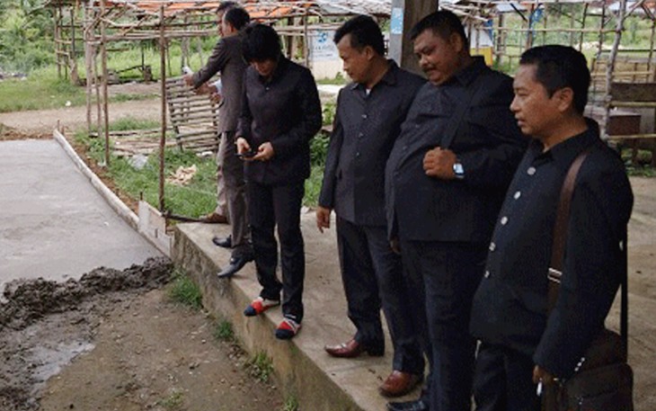 Komisi III dan Waka II DPRD Seluma Sidak Pembangunan Pasar Harian Sembayat