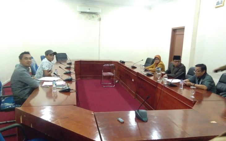 Badan Kehormatan DPRD Kota Bengkulu saat memanggil Teuku Zulkarnain