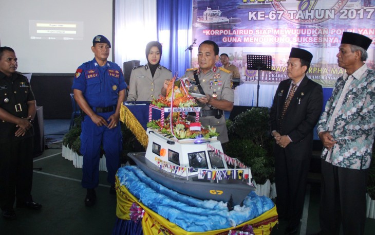 HUT Korpolairud Baharkam  Polri  Ke-67, Tahun 2017,