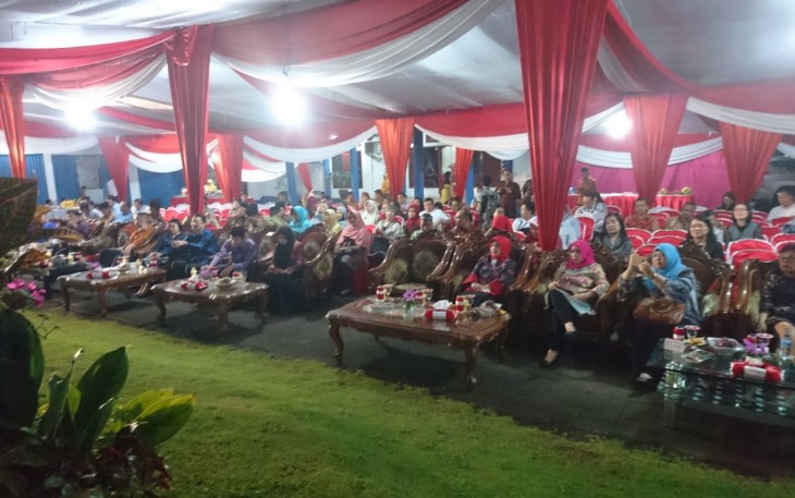 Jamuan makan malam delegasi IMT-GT di Balai Kota Bengkulu