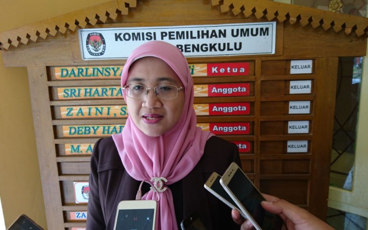 Komisioner KPU Sri Hartati, M.Pd