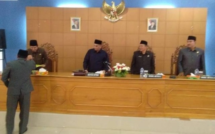 Rapat Paripurna Dewan Perwakilan Rakyat Daerah Bengkulu Utara 
