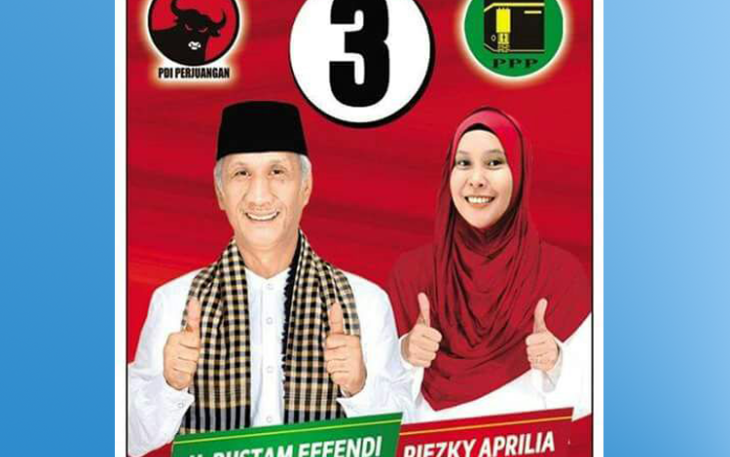Rustam Effendi dan Riezky Aprilia