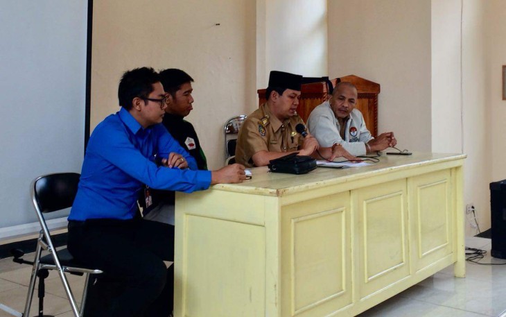 Pelepasan tim futsal SMA Negeri Keberkatan Olahraga (SKO) untuk bertanding di Regional Medan mewakili Bengkulu pada tanggal 14 Maret 2018 di Kantor Dispora Provinsi Bengkulu.