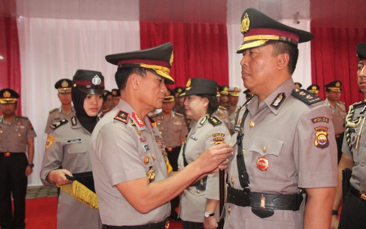 Sertijab Kabid Dokkes Polda Bengkulu