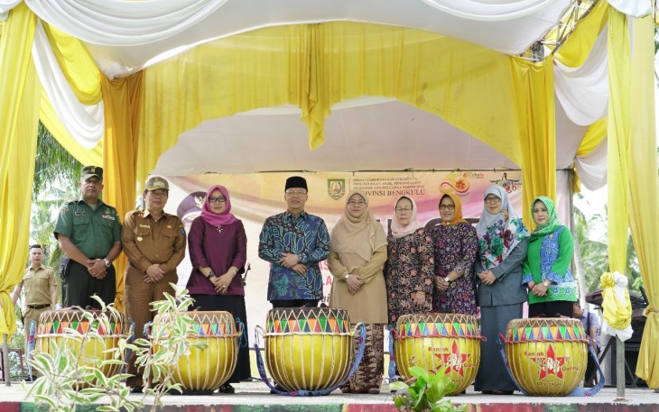 Plt Gubernur Bengkulu Rohidin Mersyah Foto Bersama
