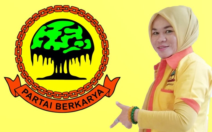 Nita Mardesi Bacaleg DPRD Kota Bengkulu Dari Partai Berkarya