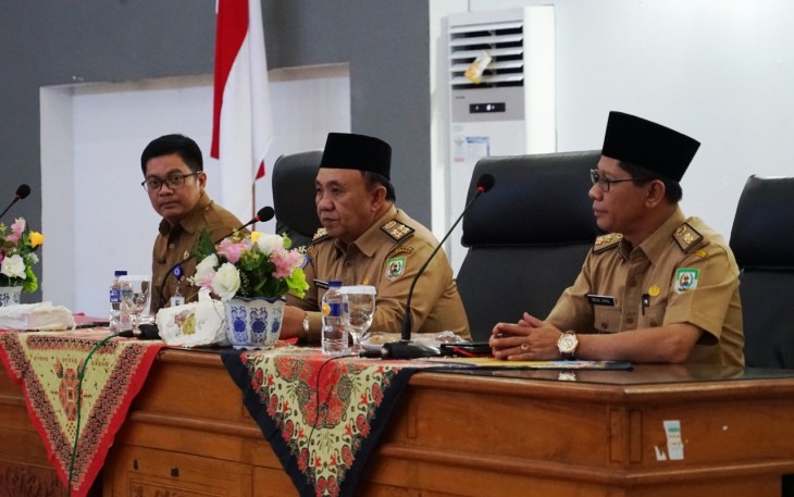 Sekda Provinsi Bengkulu Nopian Andusti Hadiri Acara Evaluasi  Kinerja Penyelenggaraan Pemerintahan Daerah 