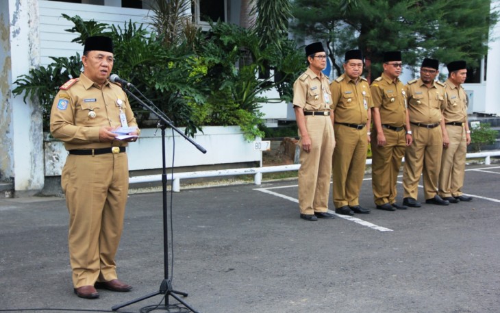 Sekda Provinsi Bengkulu Nopian Andusti hadir dan membuka resmi Perlombaan Olahraga Pabor.