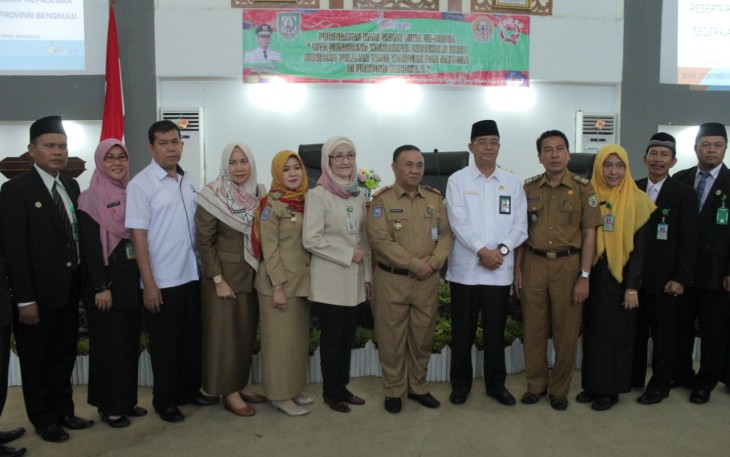 Sekda Provinsi Bengkulu Nopian Andusti Menghadiri Sosialisasi Kesehatan Jiwa