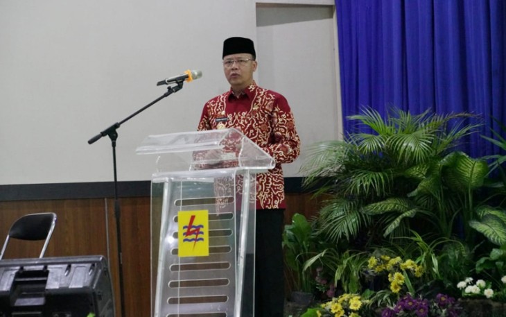 Plt Gubernur Bengkulu membuka Sosialisasi Pengembangan Panas Bumi Wilayah Kerja Panas Bumi Kepahiang.