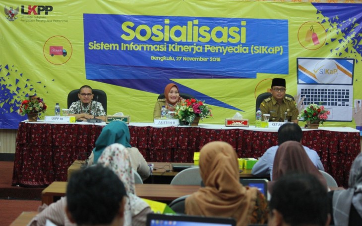 Sosialisasi Sistem Informasi Kinerja Penyedia.