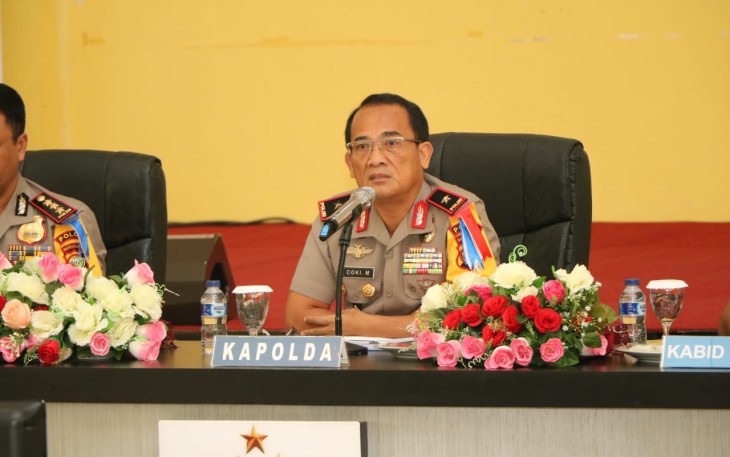 Kapolda Bengkulu, Brigadir Jenderal Polisi (Brigjen Pol) Drs Coki Manurung SH., M.Hum
