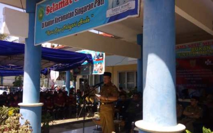 Kepala Dinas Sosial Kota Bengkulu Syahrul Tamzie