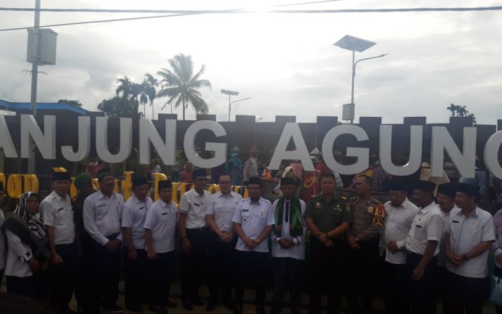 Peresmian Taman Pusat Budaya Tanjung Agung