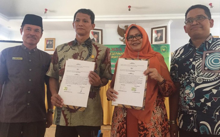 Disdikbud-Kejari Bengkulu Teken MoU Bidang Datun