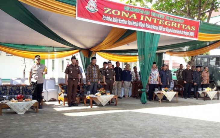 Kejari Bengkulu Gelar Penandatanganan Pakta Integritas Wujudkan WBK dan WBBM