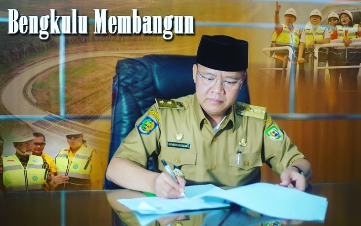 Gubernur Bengkulu Rohidin Mersyah 