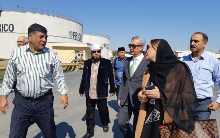 Wali Kota Bengkulu Helmi Hasan Tinjau Pabrik Minyak Sawit di Kota Sirjan Iran 