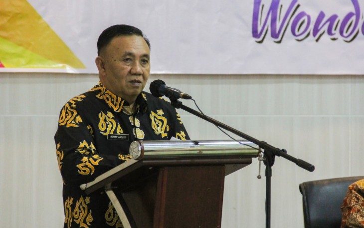 Sekretaris Daerah Provinsi Bengkulu Nopian Andusti Buka Rakor Pengembangan Kepariwisataan 