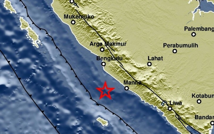 Pusat gempa