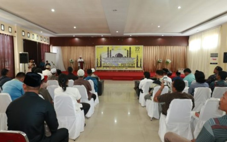 Wali Kota Bengkulu Helmi Hasan Buka Seminar Pelatihan Operator Sound System Untuk Masjid Yang Ada di Kota Bengkulu