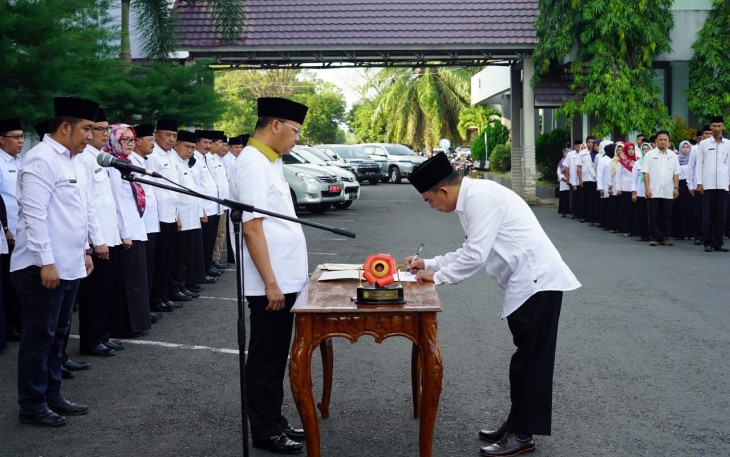 Zona Integritas Provinsi Bengkulu Ditandatangani