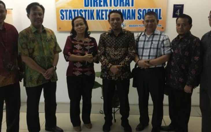 Wakil Wali Kota Bengkulu Dedy  Wahyudi Kunjungi BPS RI