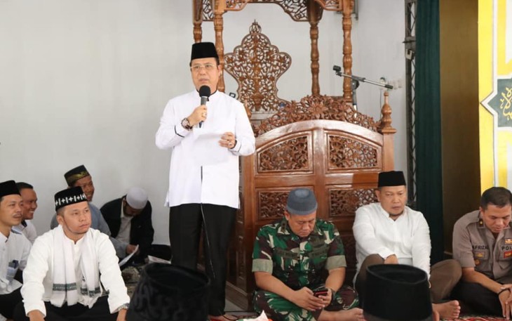 Bupati Seluma Bundar Jaya Berikan Sambutan 