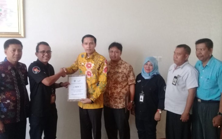 Bupati Kaur dan GM PT TELKOM BENGKULU
