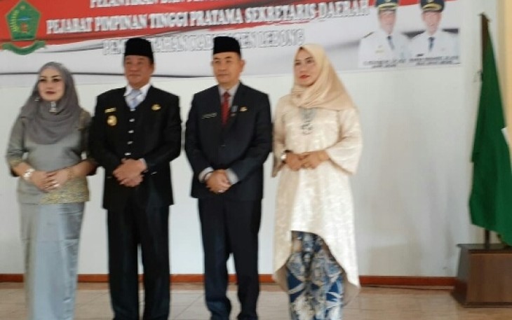 Pelantikan Mustarani Abidin Sebagai Sekretaris Daerah Kabupaten Lebong 