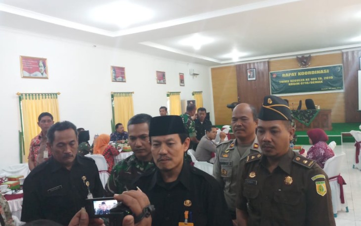 Bakal Pengerahan Personil dan Penyuluh dari Pemkab Demak di TMMD 